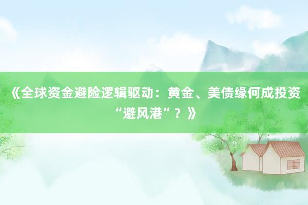 《全球资金避险逻辑驱动：黄金、美债缘何成投资“避风港”？》
