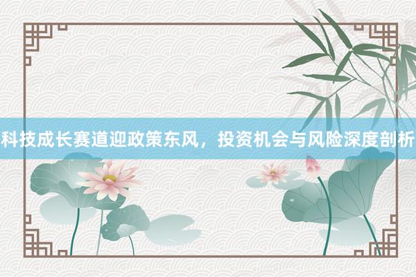 科技成长赛道迎政策东风,投资机会与风险深度剖析